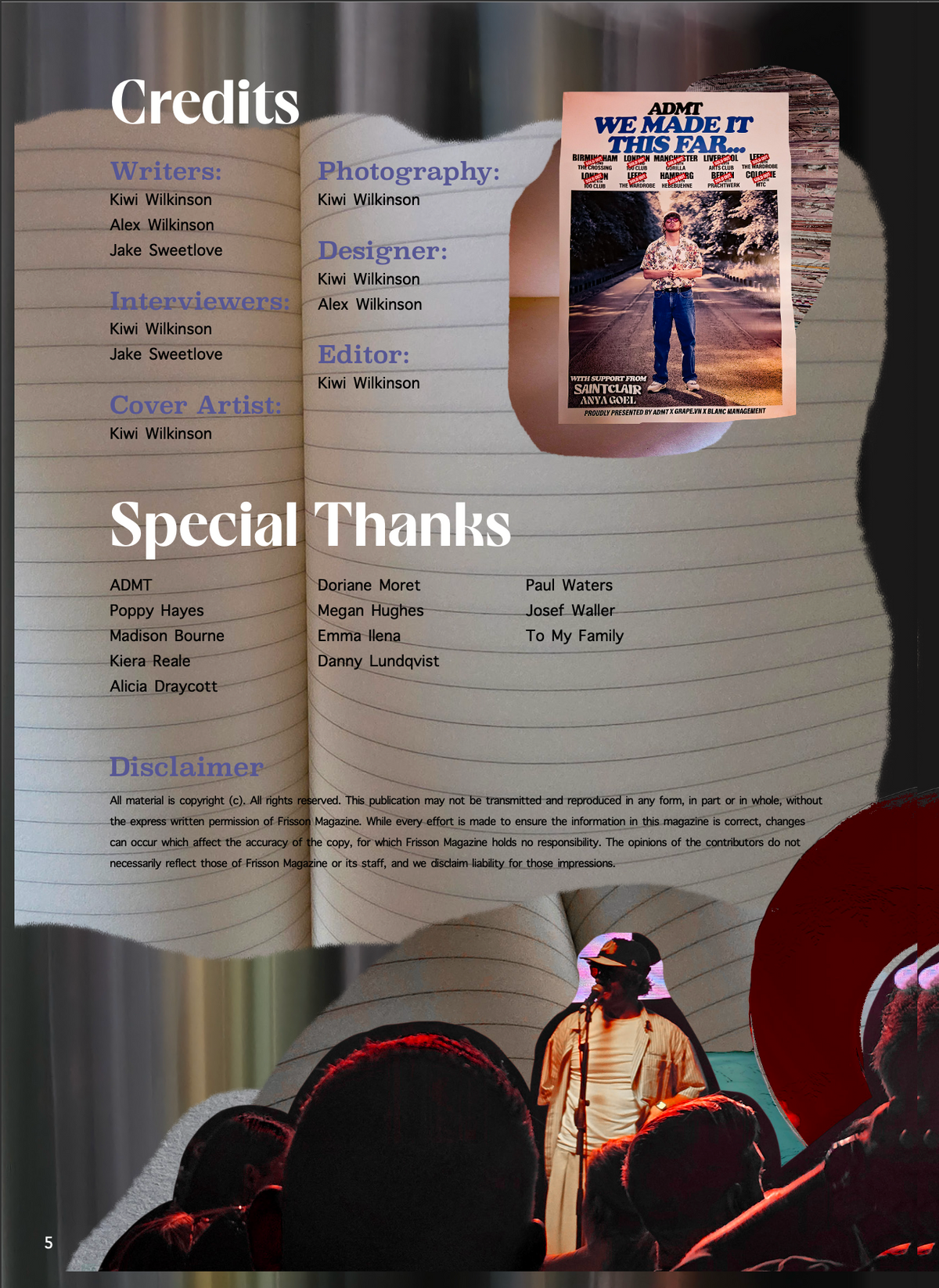 Frisson Magazine — Issue 1
